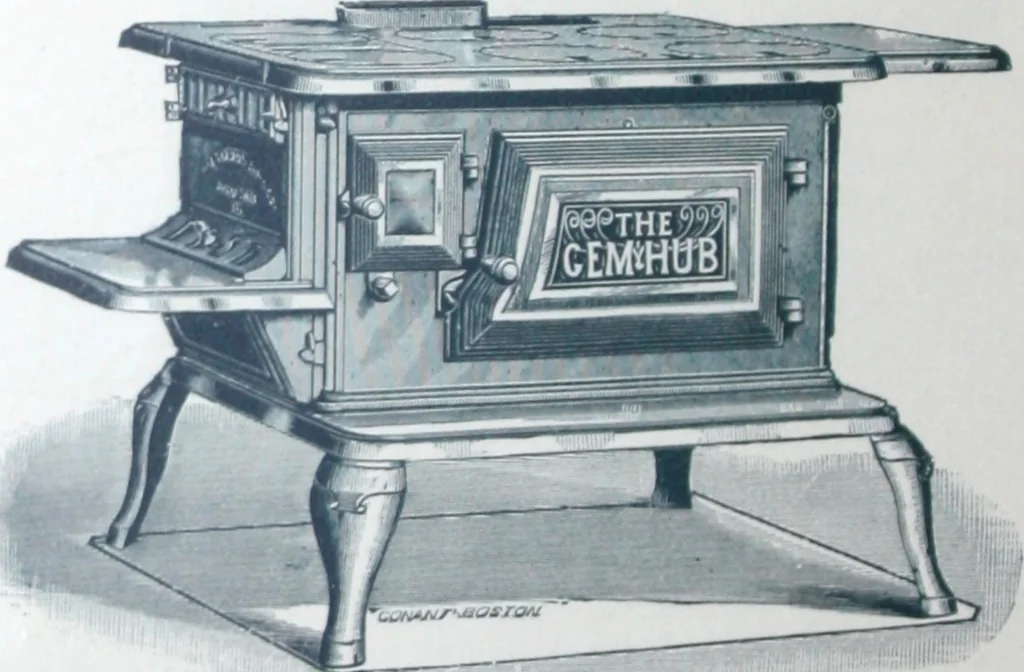 An illustration from Catalogue Smith & Anthony Company : hub stoves, ranges and furnaces., 1894, leaf 23