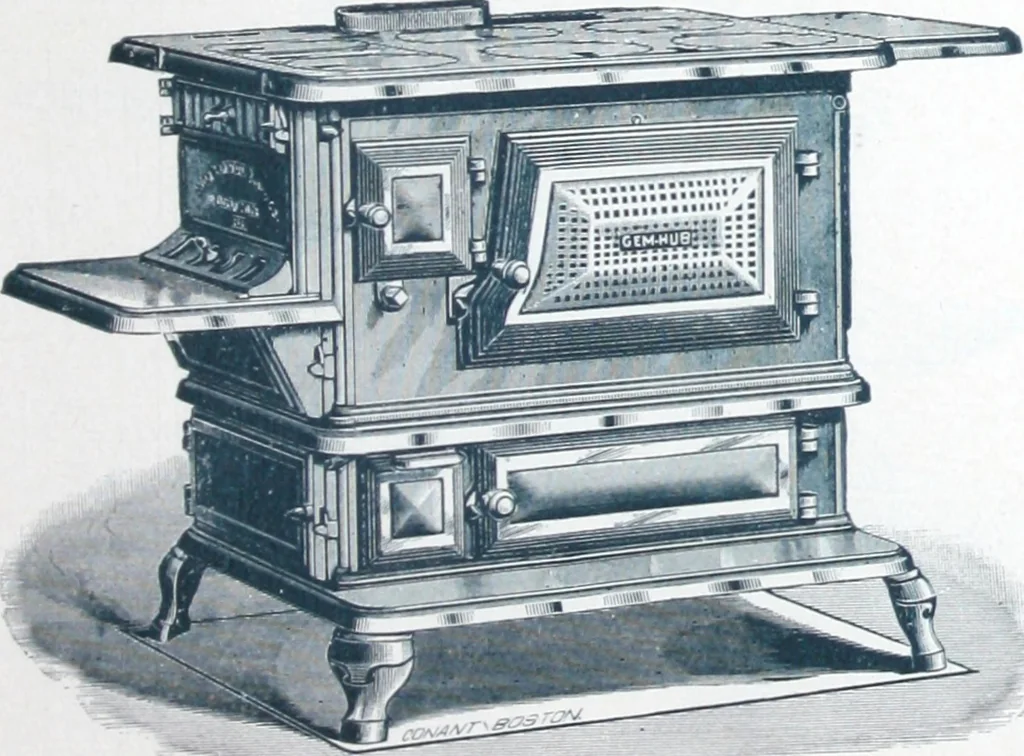 An illustration from Catalogue Smith & Anthony Company : hub stoves, ranges and furnaces., 1894, leaf 24