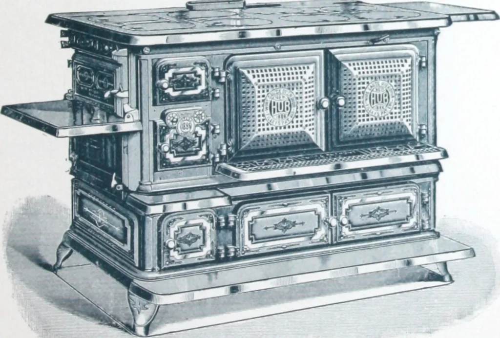 An illustration from Catalogue Smith & Anthony Company : hub stoves, ranges and furnaces., 1894, leaf 28
