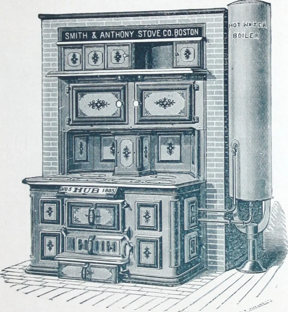 An illustration from Catalogue Smith & Anthony Company : hub stoves, ranges and furnaces., 1894, leaf 30