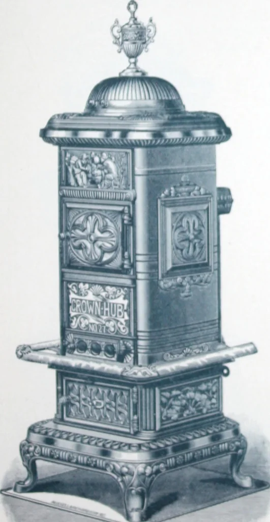 An illustration from Catalogue Smith & Anthony Company : hub stoves, ranges and furnaces., 1894, leaf 46
