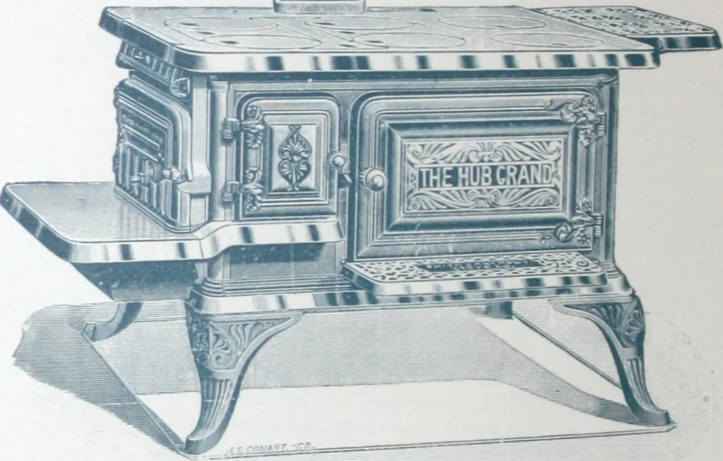An illustration from Catalogue Smith & Anthony Company : hub stoves, ranges and furnaces., 1894, leaf 7