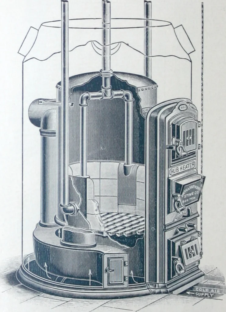 An illustration from Catalogue Smith & Anthony Company : hub stoves, ranges and furnaces., 1894, leaf 83