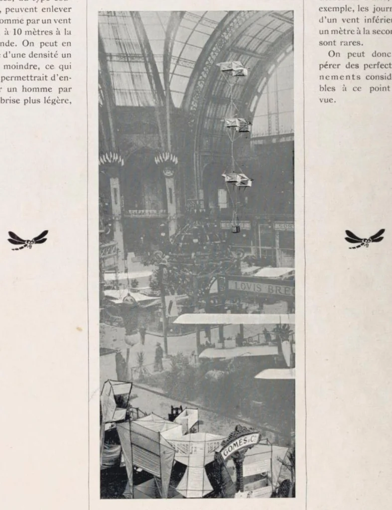 An illustration from Cerfs Volants Militaires Scientifiques Et Sportifs Catalogue Aug C, 1911, leaf 11