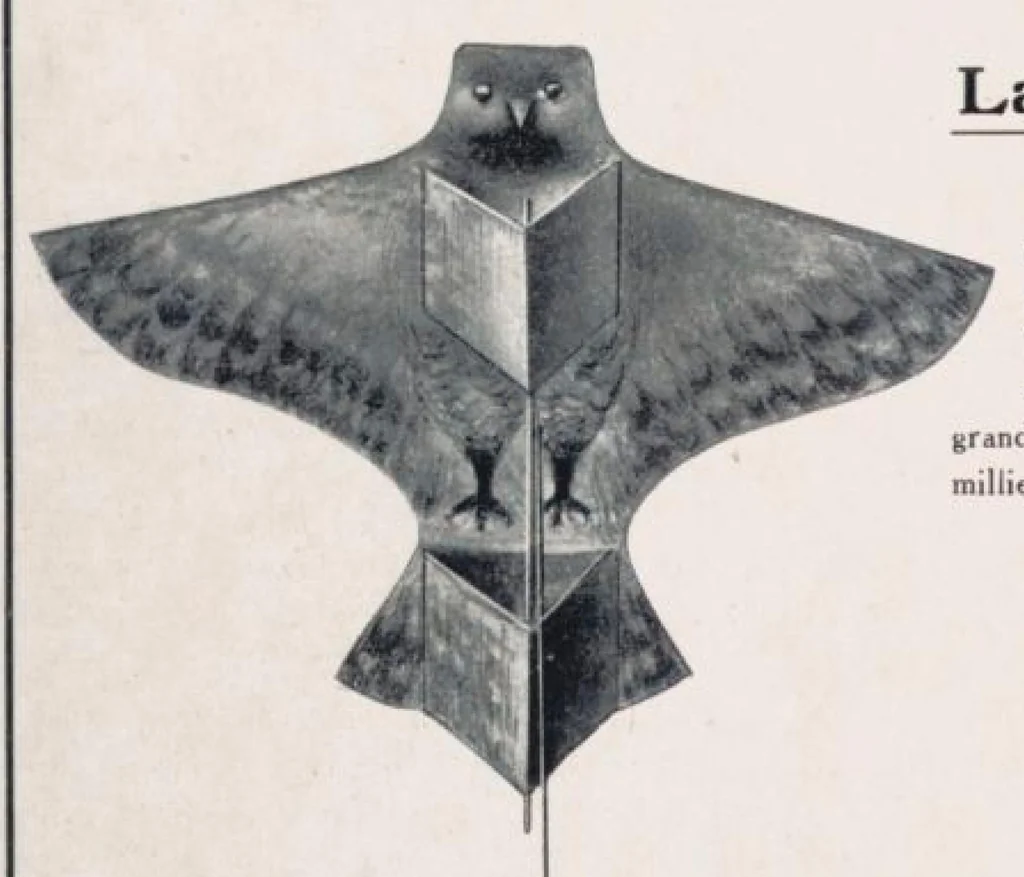 An illustration from Cerfs Volants Militaires Scientifiques Et Sportifs Catalogue Aug C, 1911, leaf 16