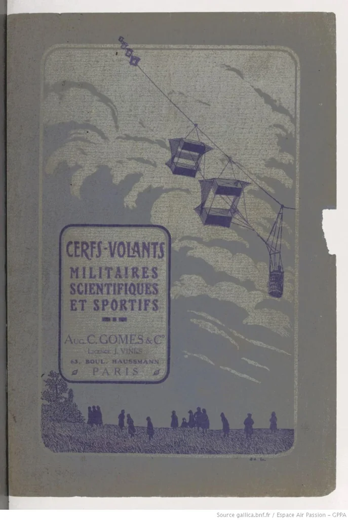An illustration from Cerfs Volants Militaires Scientifiques Et Sportifs Catalogue Aug C, 1911, leaf 2