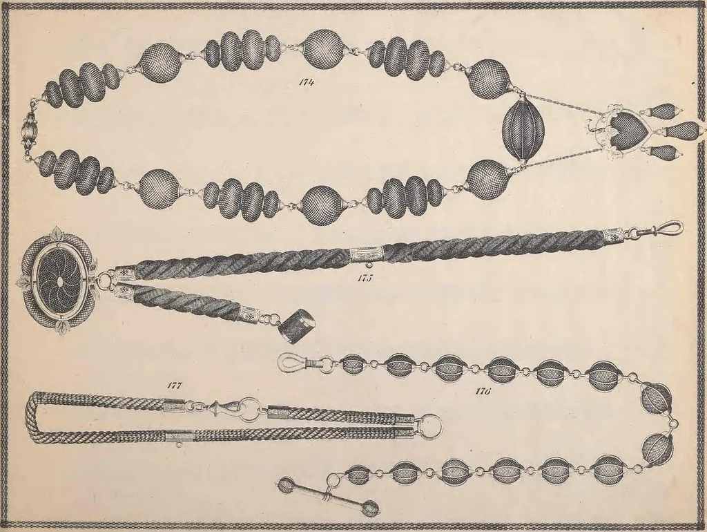 An illustration from Charles T. Menge's price list of ornamental hair jewelry and device work, nos. 32 and 34 John Street, New York, 1873, leaf 26