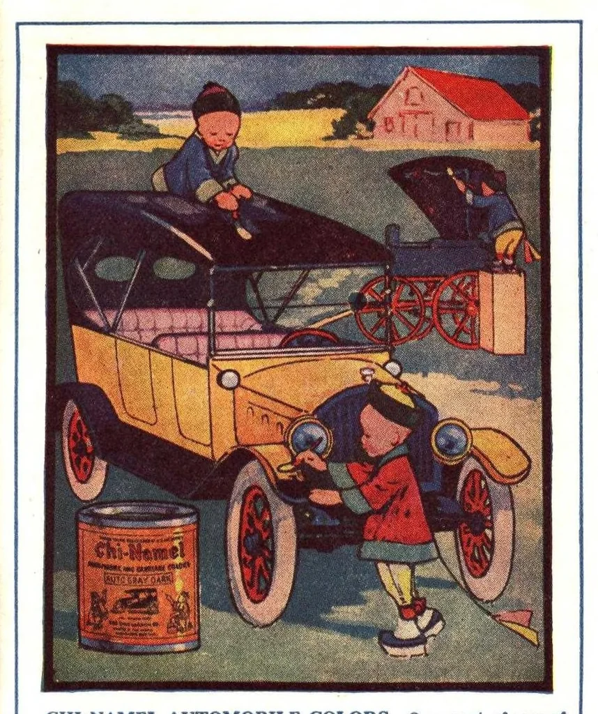 An illustration from Chi-Namel: a finish for everything about the home., 1900, leaf 2
