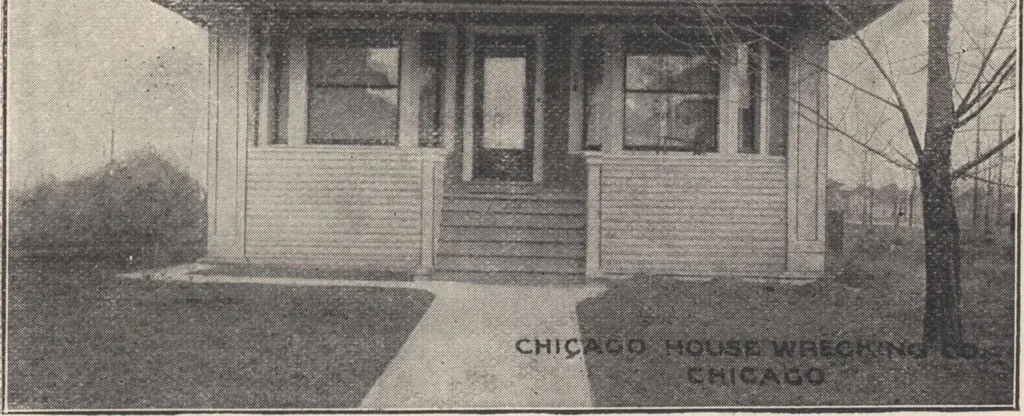An illustration from A book of plans, no. 54, 1909, leaf 12