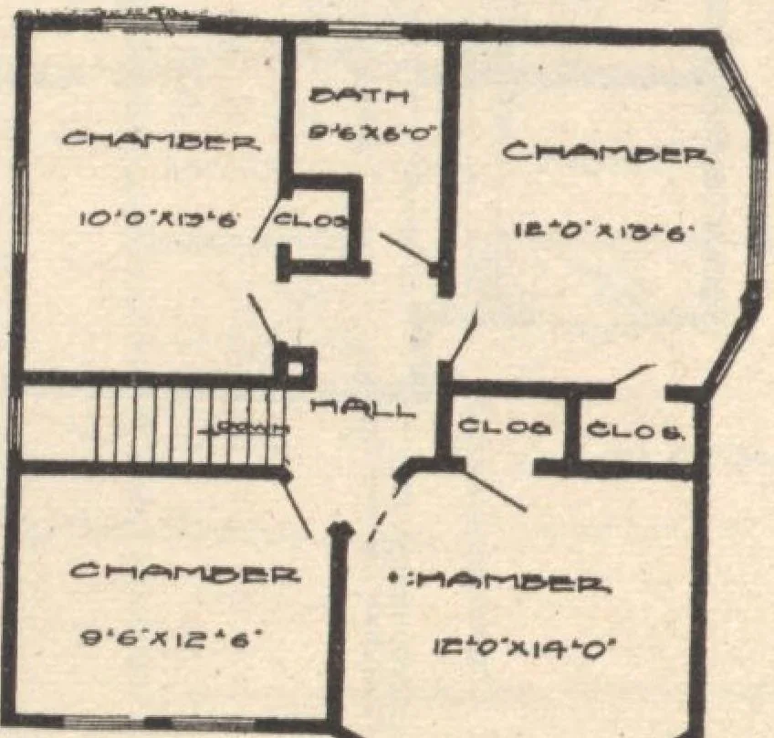An illustration from A book of plans, no. 54, 1909, leaf 15