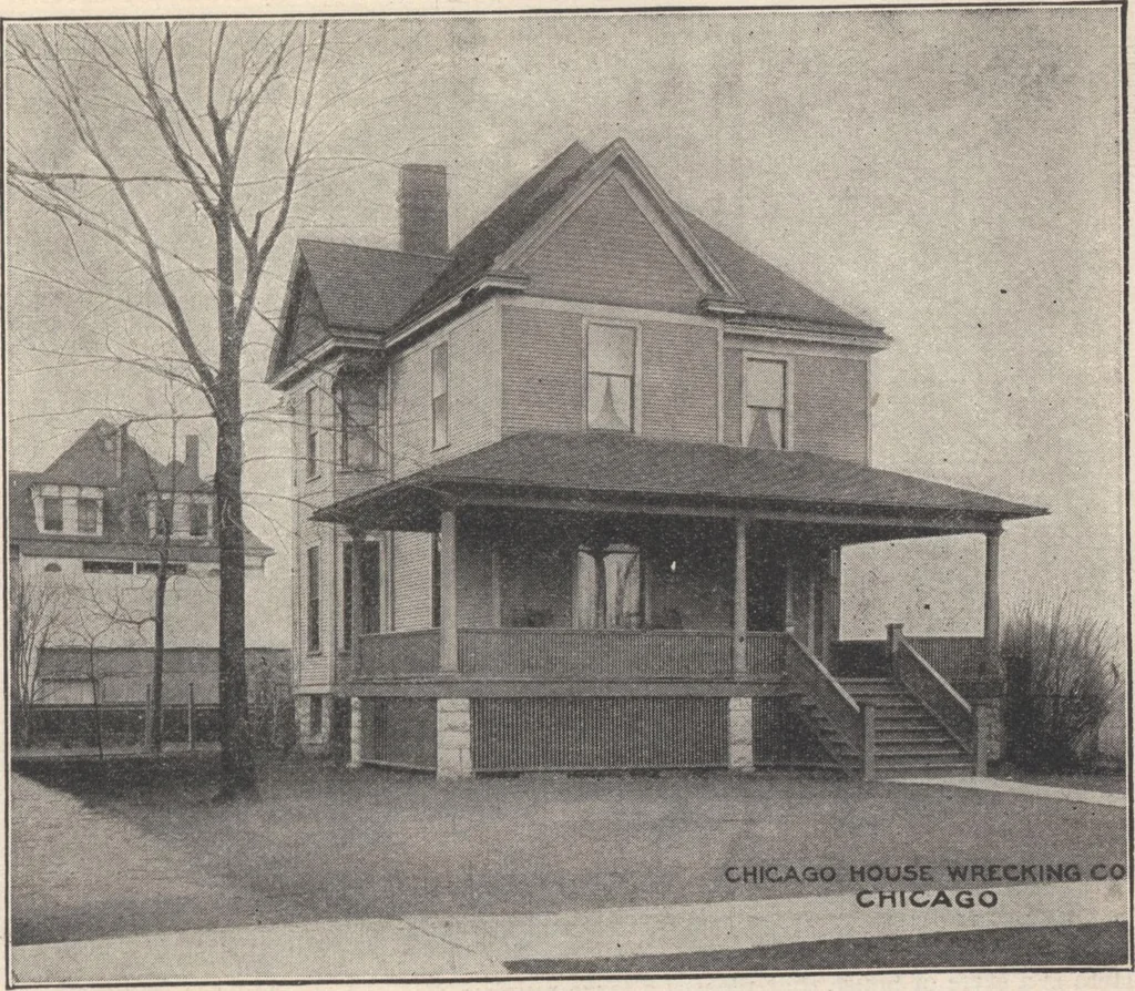 An illustration from A book of plans, no. 54, 1909, leaf 18