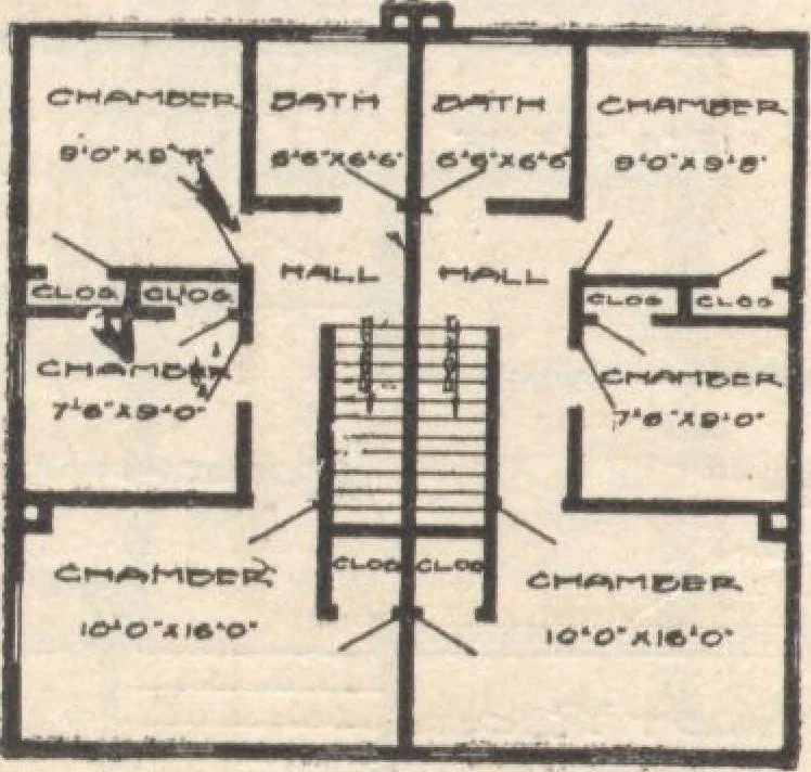 An illustration from A book of plans, no. 54, 1909, leaf 21
