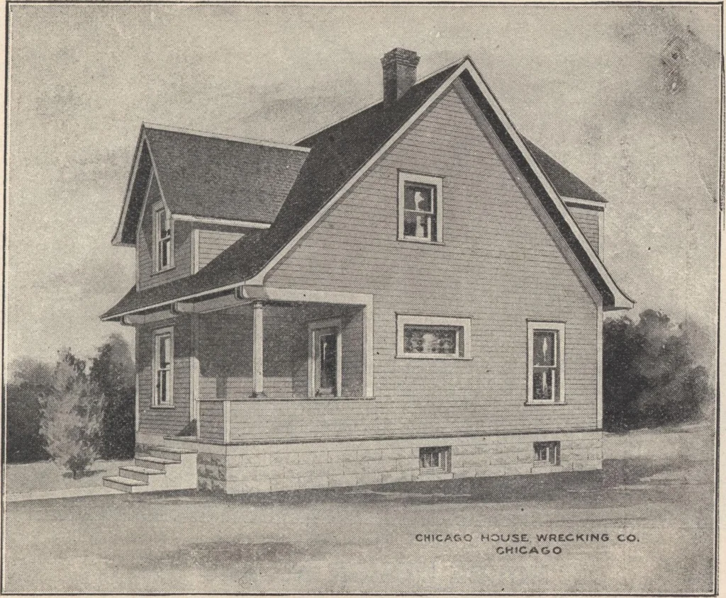 An illustration from A book of plans, no. 54, 1909, leaf 22