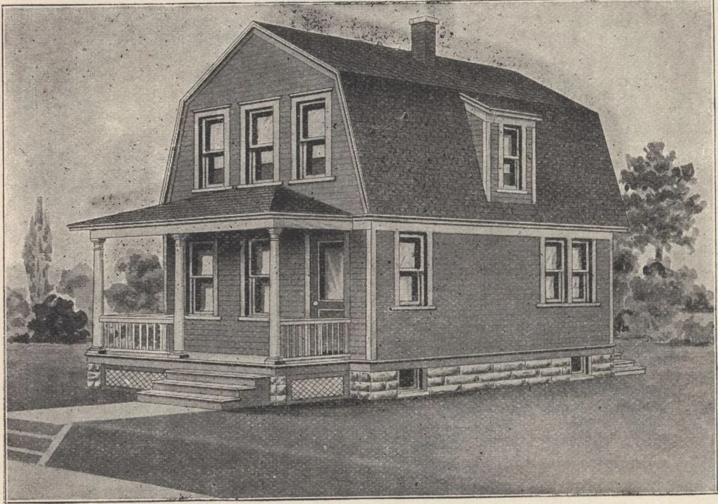 An illustration from A book of plans, no. 54, 1909, leaf 23