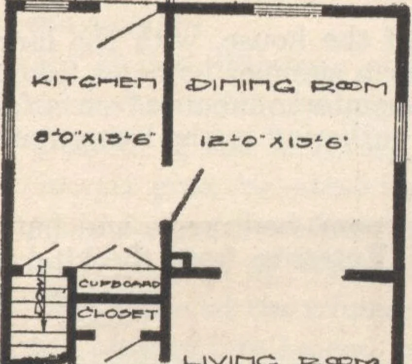 An illustration from A book of plans, no. 54, 1909, leaf 26