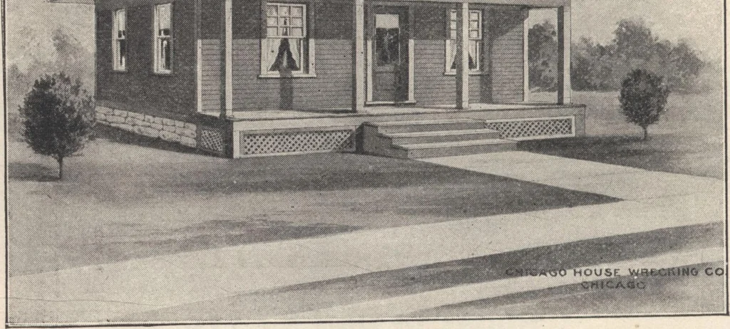An illustration from A book of plans, no. 54, 1909, leaf 29