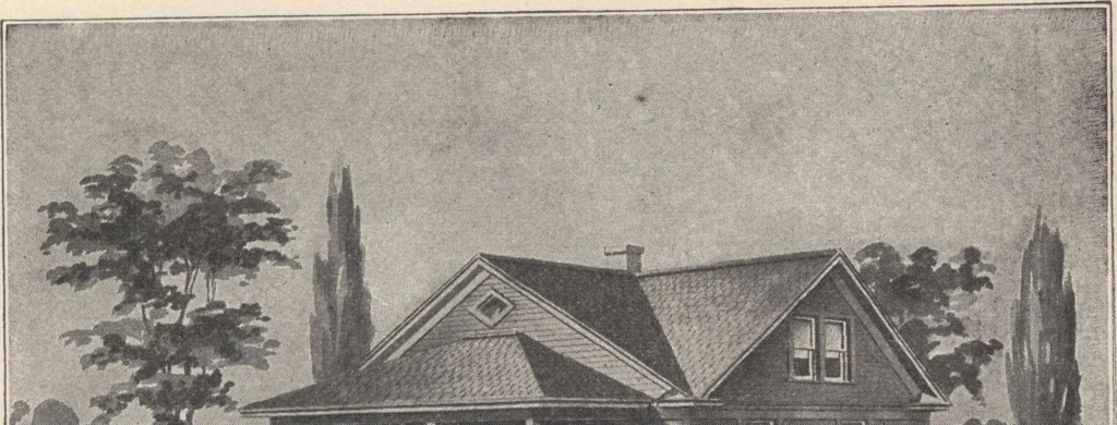 An illustration from A book of plans, no. 54, 1909, leaf 30