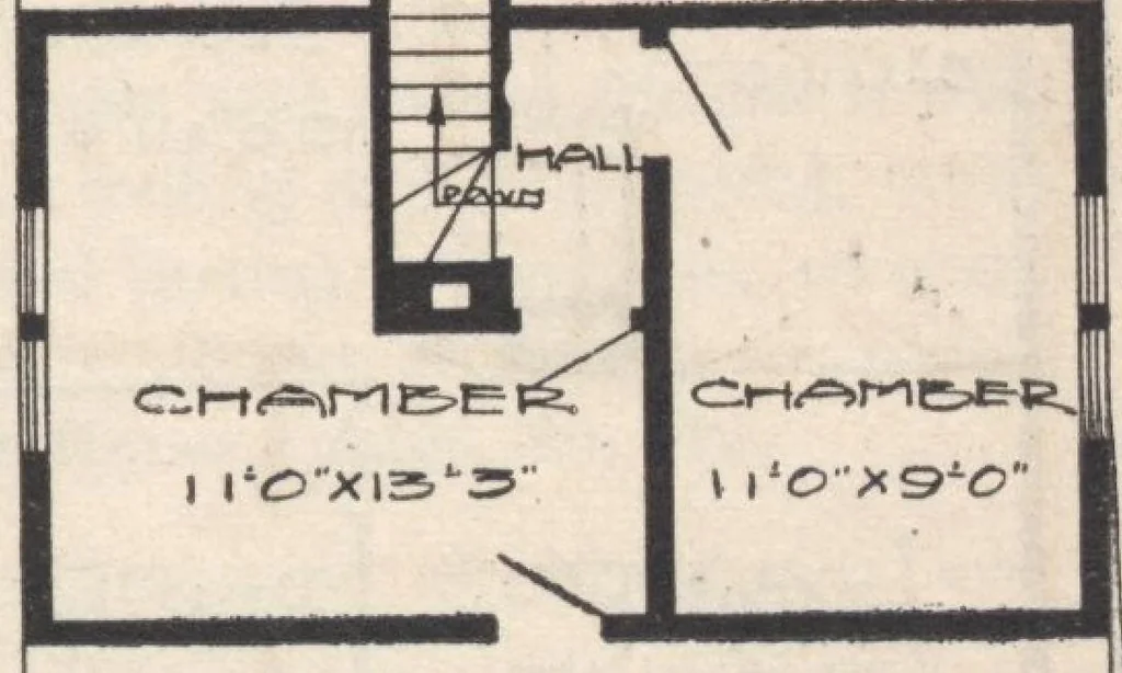 An illustration from A book of plans, no. 54, 1909, leaf 30