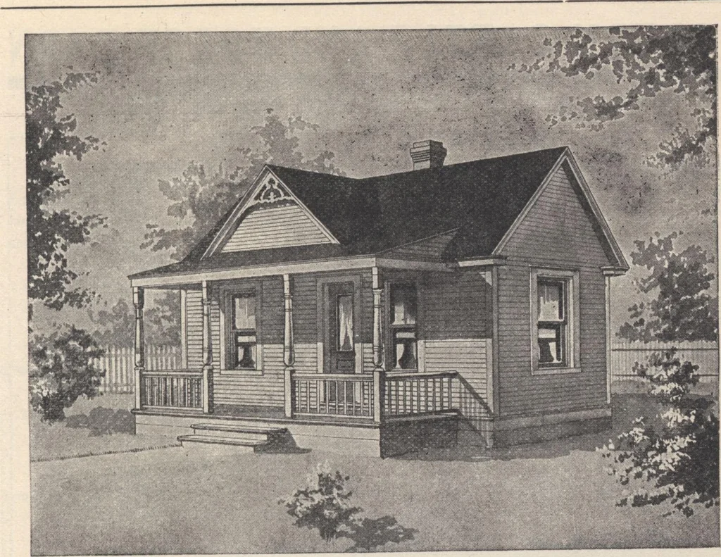 An illustration from A book of plans, no. 54, 1909, leaf 32
