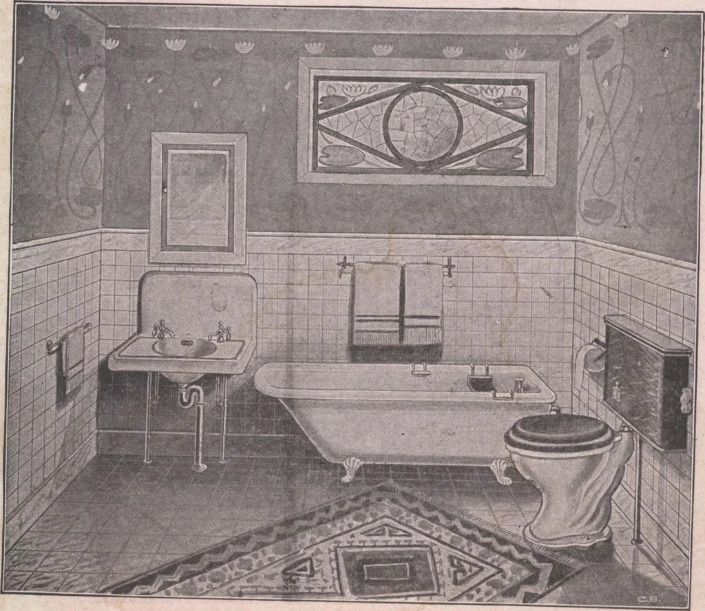 An illustration from A book of plans, no. 54, 1909, leaf 43