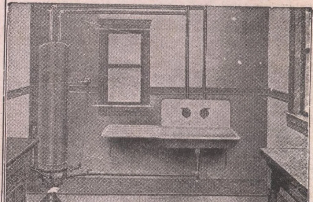 An illustration from A book of plans, no. 54, 1909, leaf 43
