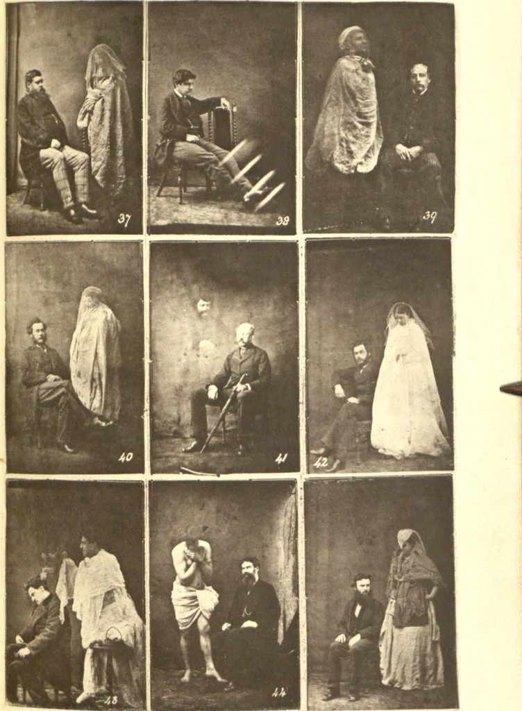 An illustration from Chronicles Of The Photographs Of Spiritual Beings, 1882, leaf 200