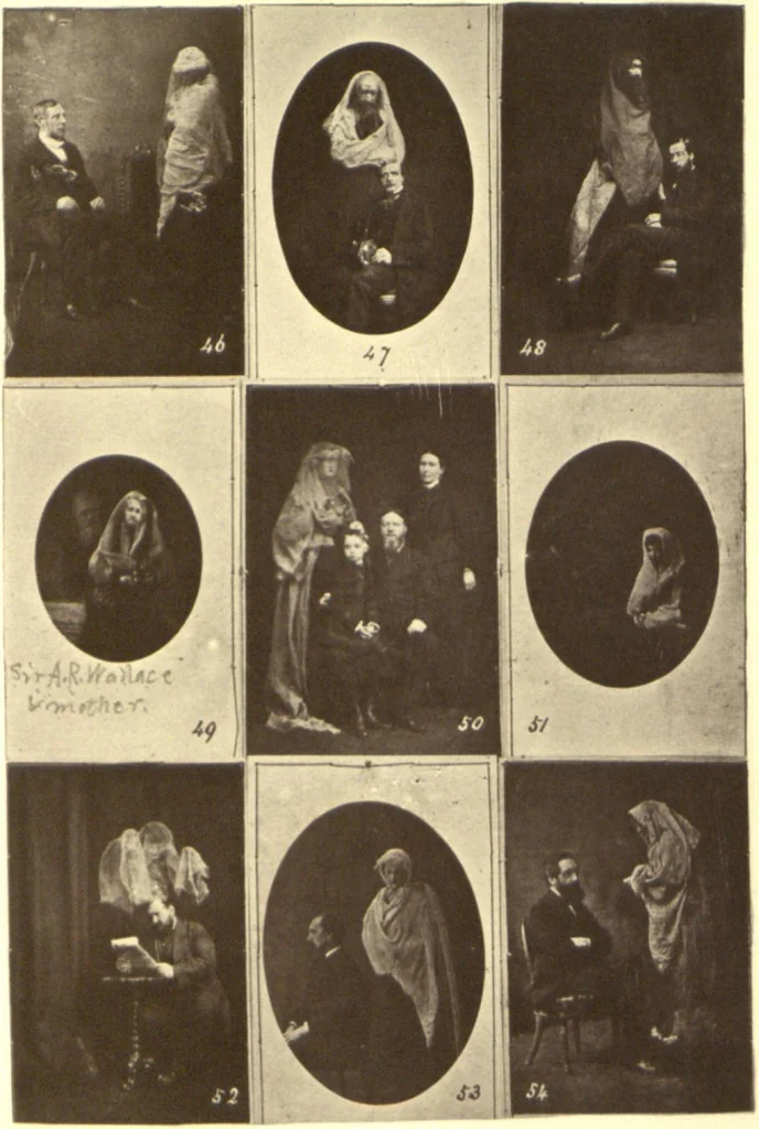 An illustration from Chronicles Of The Photographs Of Spiritual Beings, 1882, leaf 250