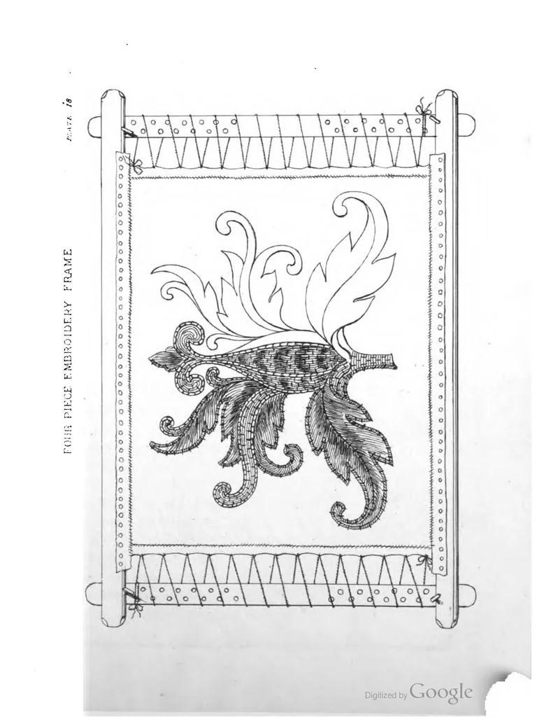 An illustration from Church Embroidery: Ancient And Modern, 1867, leaf 177