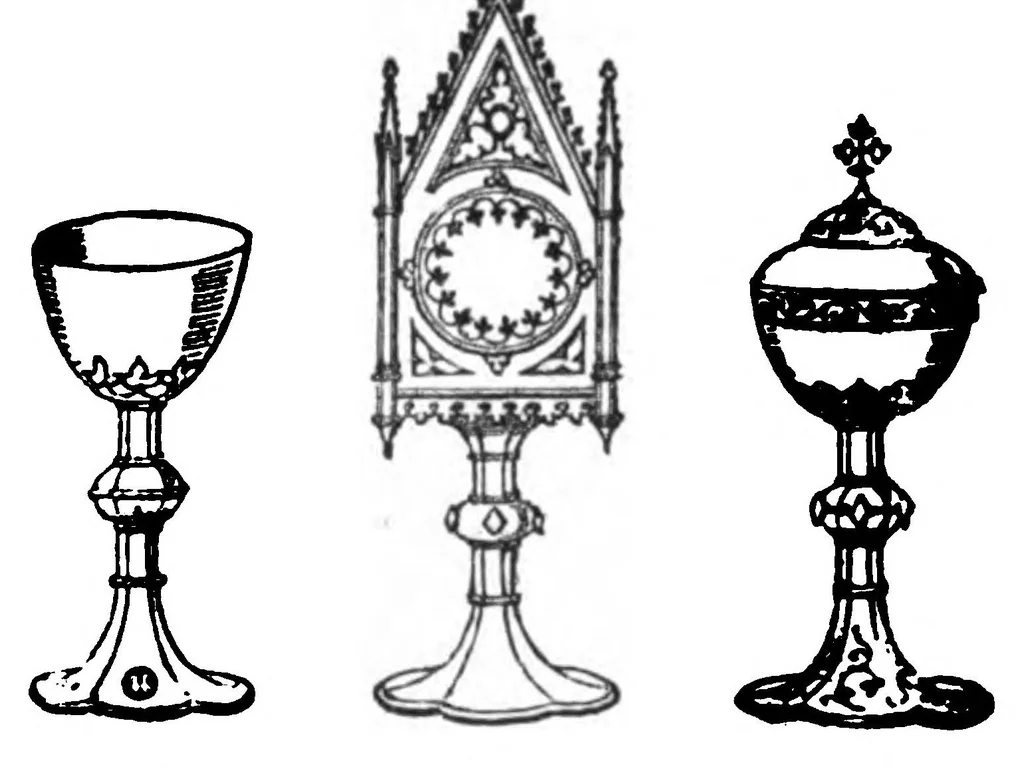 An illustration from Church Embroidery: Ancient And Modern, 1867, leaf 238