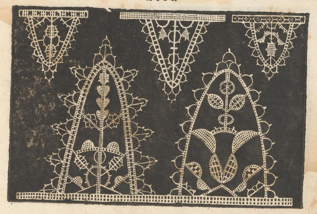 An illustration from Prima parte de' fiori, disegni di varie sorti di ricami moderni, 1591, leaf 8