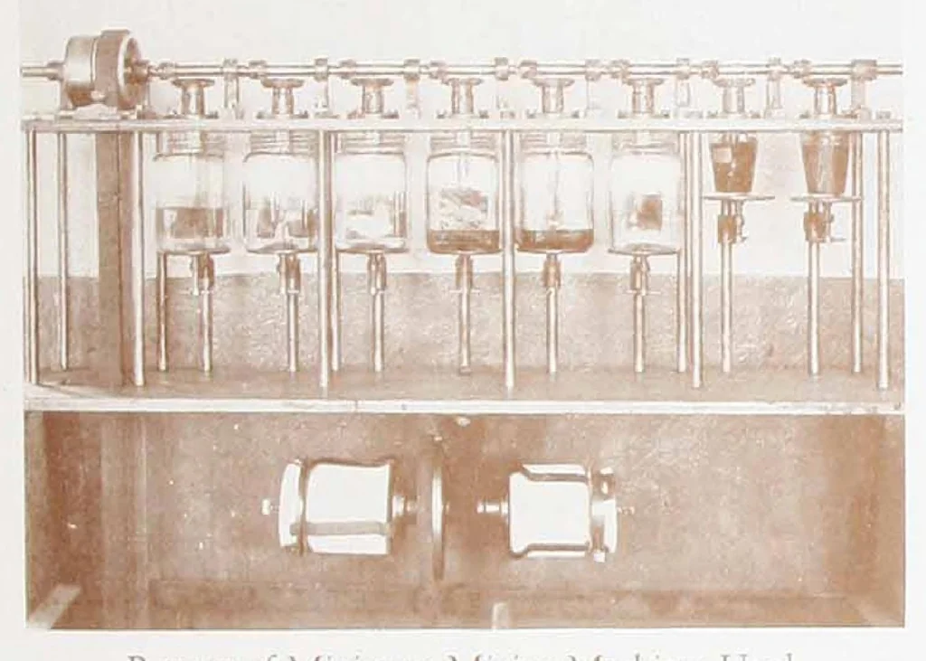 An illustration from Clear & colored finishes : general information on their many uses, application, colors, color mixing, etc., 1925, leaf 26