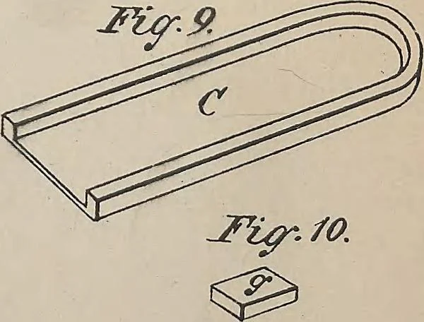 An illustration from Collection of United States patents granted to Thomas A. Edison, 1869-1884, 1869, leaf 1089