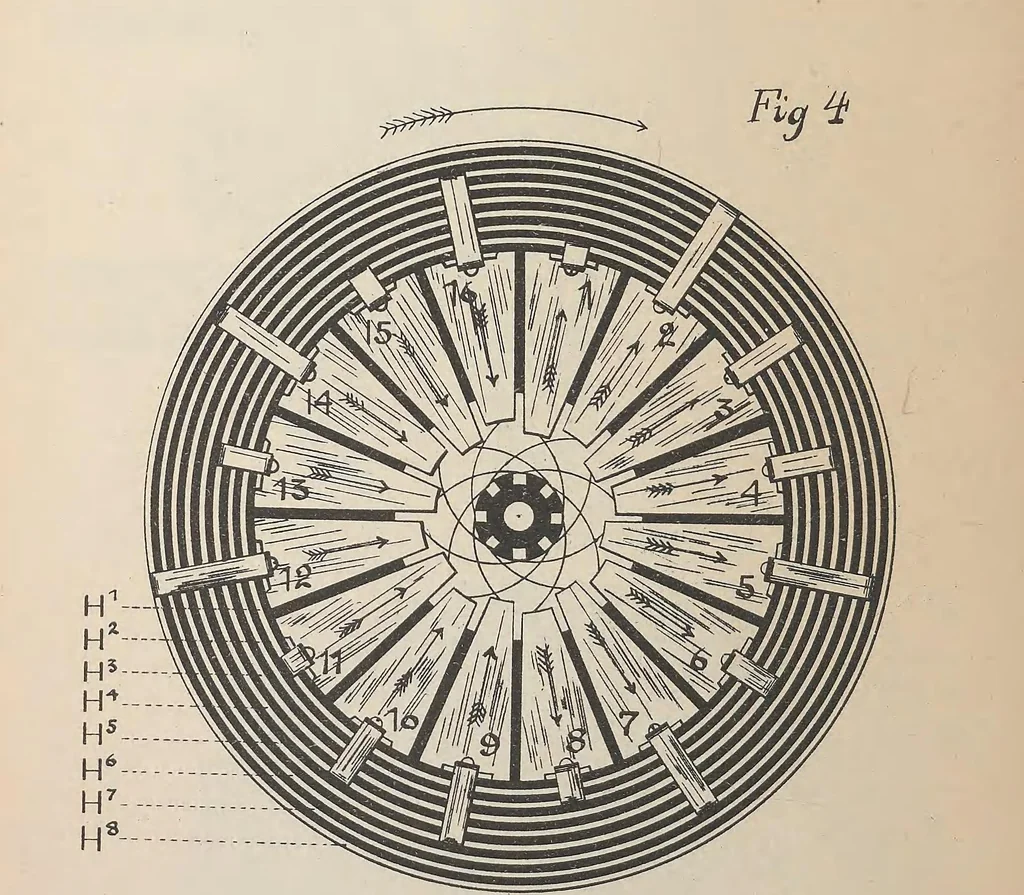 An illustration from Collection of United States patents granted to Thomas A. Edison, 1869-1884, 1869, leaf 1107