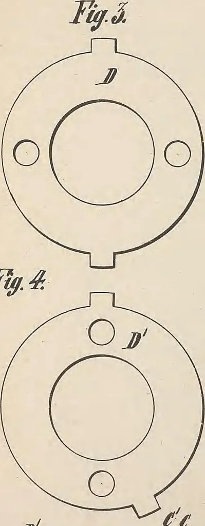 An illustration from Collection of United States patents granted to Thomas A. Edison, 1869-1884, 1869, leaf 1117