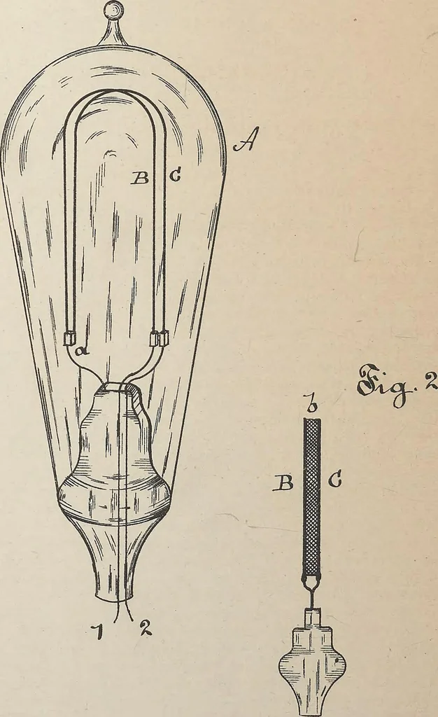 An illustration from Collection of United States patents granted to Thomas A. Edison, 1869-1884, 1869, leaf 1193