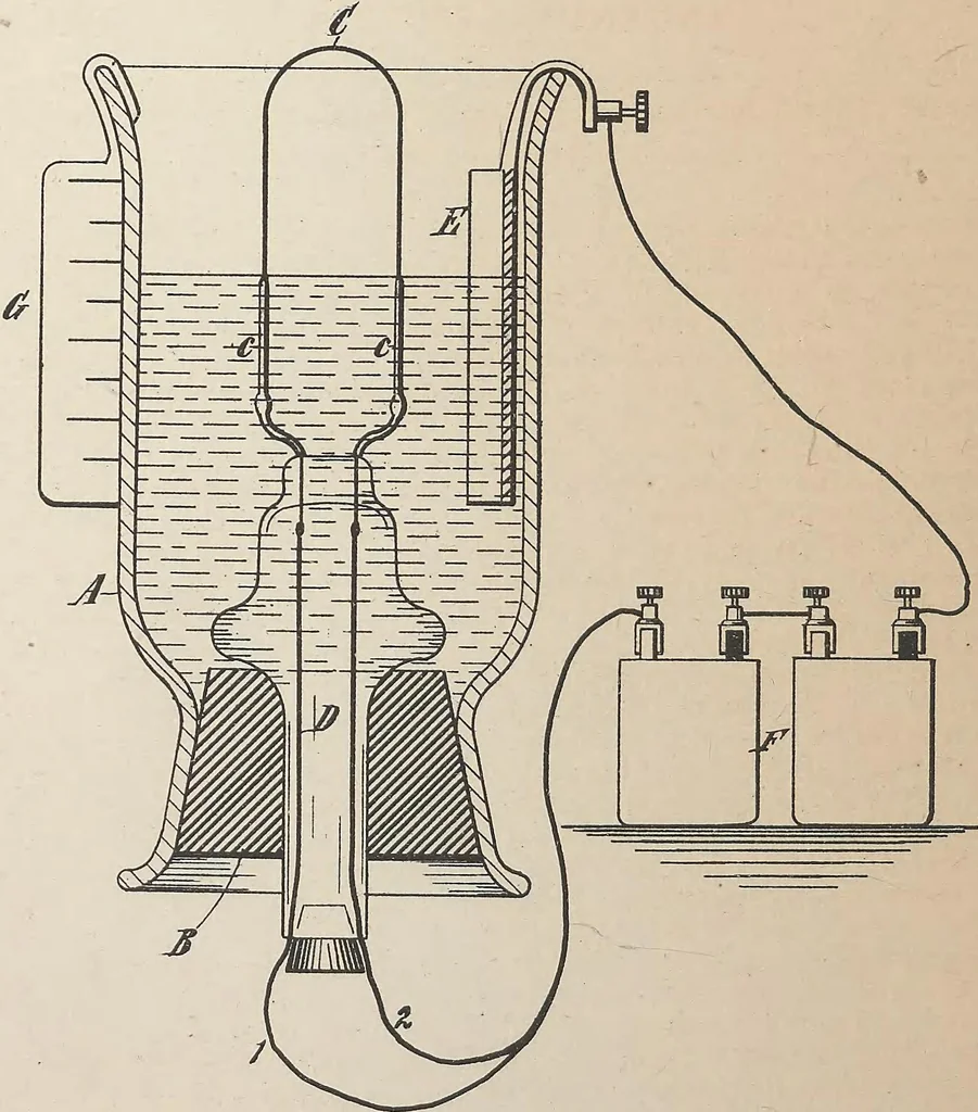 An illustration from Collection of United States patents granted to Thomas A. Edison, 1869-1884, 1869, leaf 1197