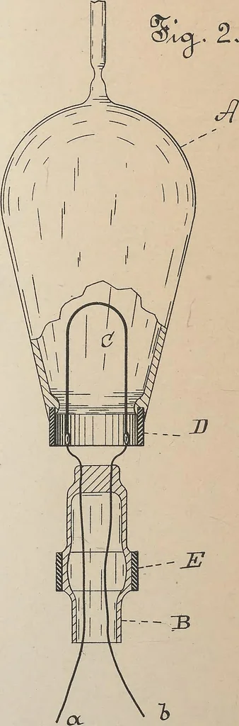An illustration from Collection of United States patents granted to Thomas A. Edison, 1869-1884, 1869, leaf 1213