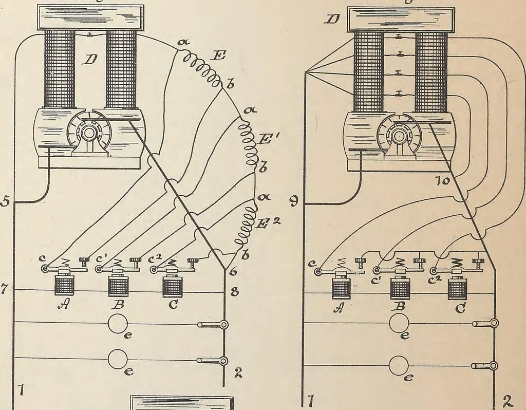 An illustration from Collection of United States patents granted to Thomas A. Edison, 1869-1884, 1869, leaf 1233