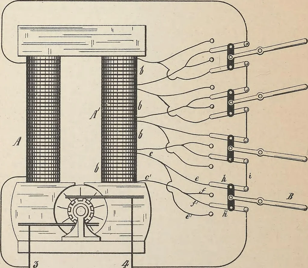 An illustration from Collection of United States patents granted to Thomas A. Edison, 1869-1884, 1869, leaf 1287