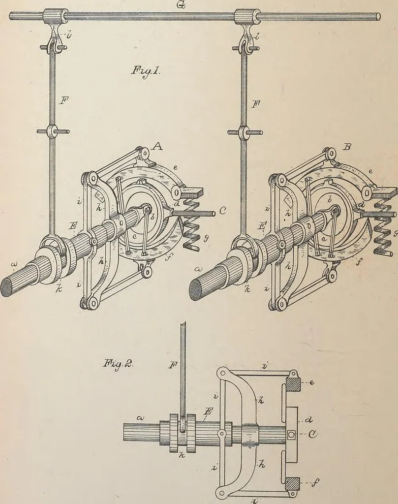 An illustration from Collection of United States patents granted to Thomas A. Edison, 1869-1884, 1869, leaf 1389