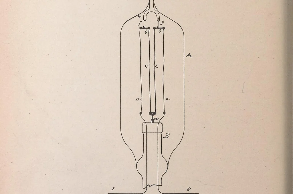 An illustration from Collection of United States patents granted to Thomas A. Edison, 1869-1884, 1869, leaf 1653