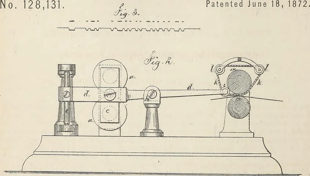 An illustration from Collection of United States patents granted to Thomas A. Edison, 1869-1884, 1869, leaf 209