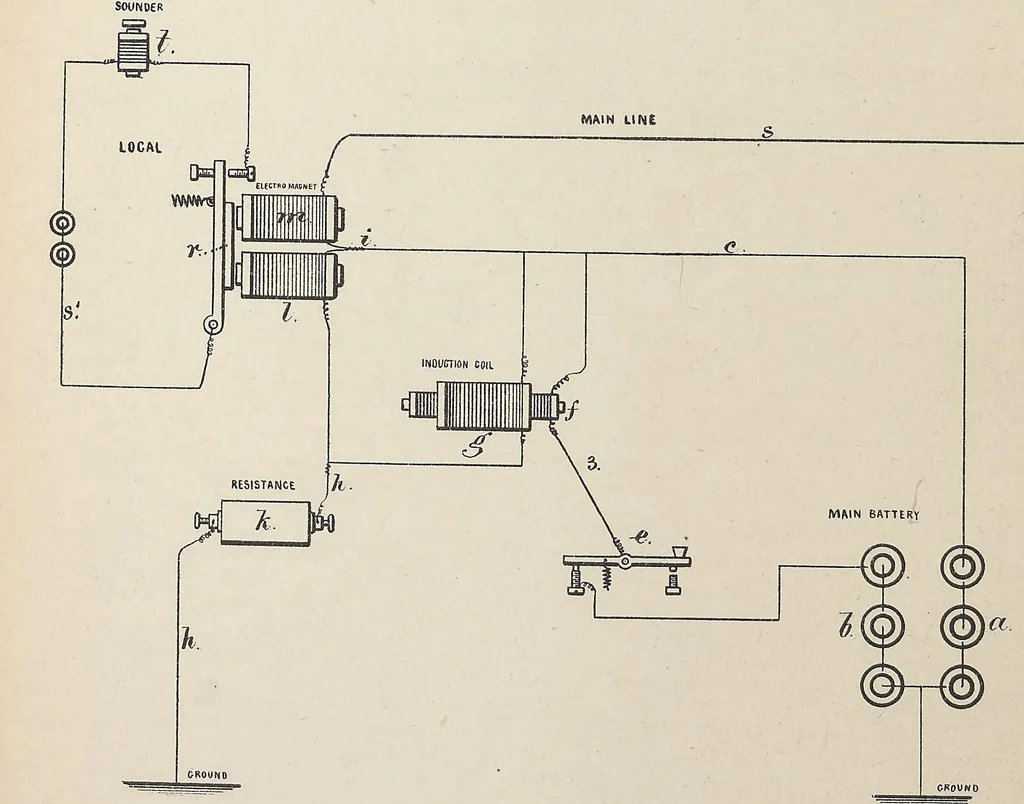 An illustration from Collection of United States patents granted to Thomas A. Edison, 1869-1884, 1869, leaf 493