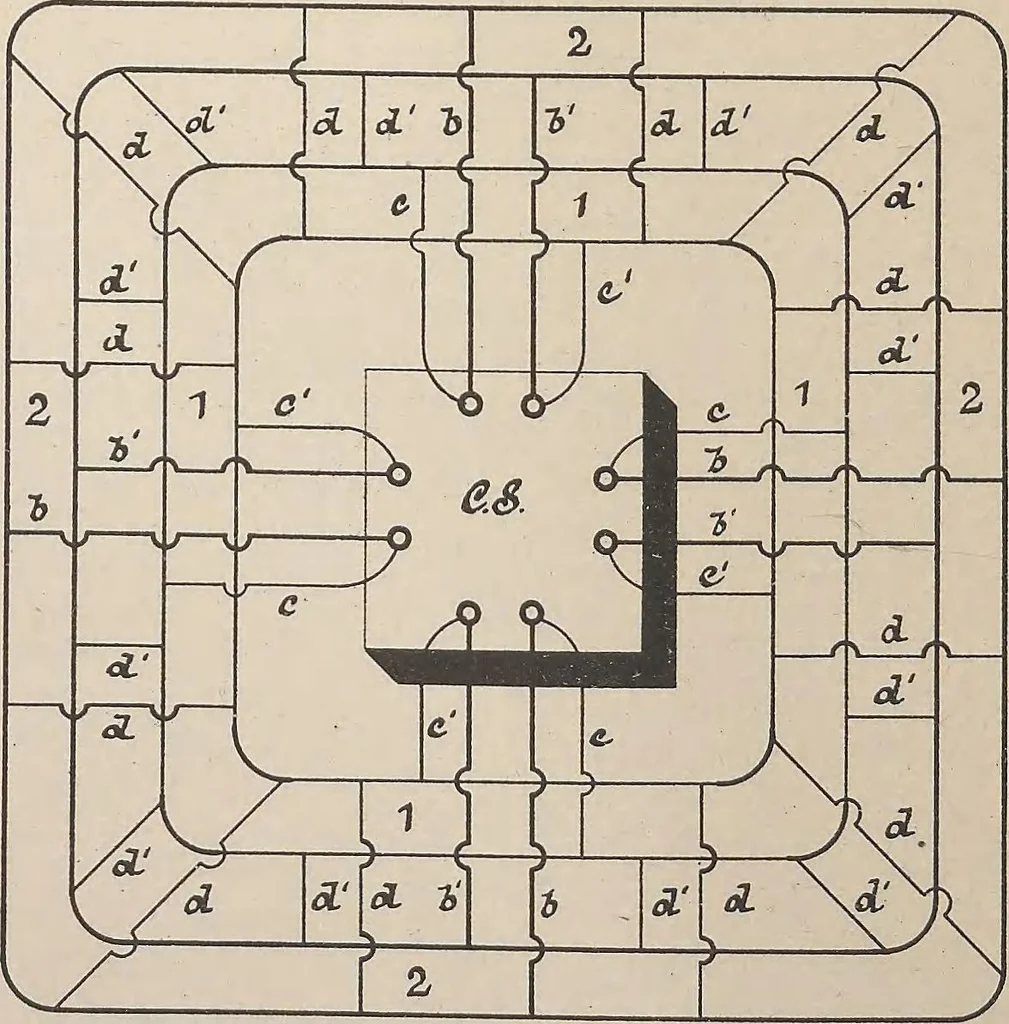 An illustration from Collection of United States patents granted to Thomas A. Edison, 1869-1884, 1869, leaf 781