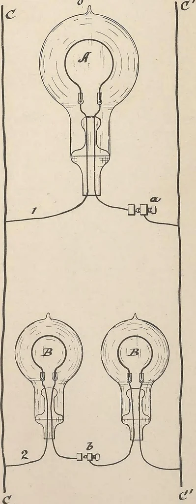 An illustration from Collection of United States patents granted to Thomas A. Edison, 1869-1884, 1869, leaf 791