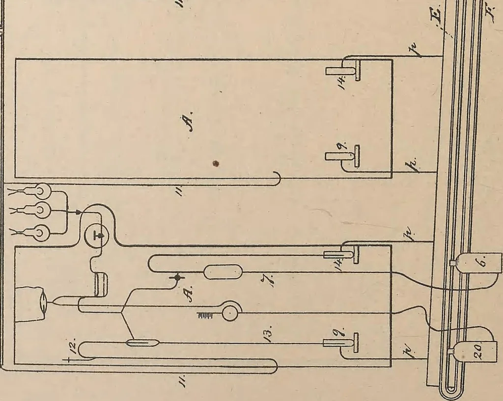 An illustration from Collection of United States patents granted to Thomas A. Edison, 1869-1884, 1869, leaf 869