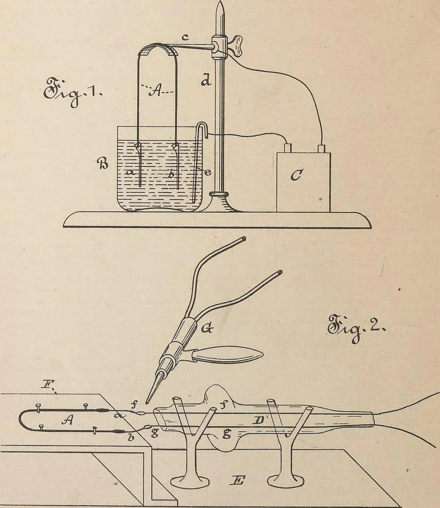 An illustration from Collection of United States patents granted to Thomas A. Edison, 1869-1884, 1869, leaf 969