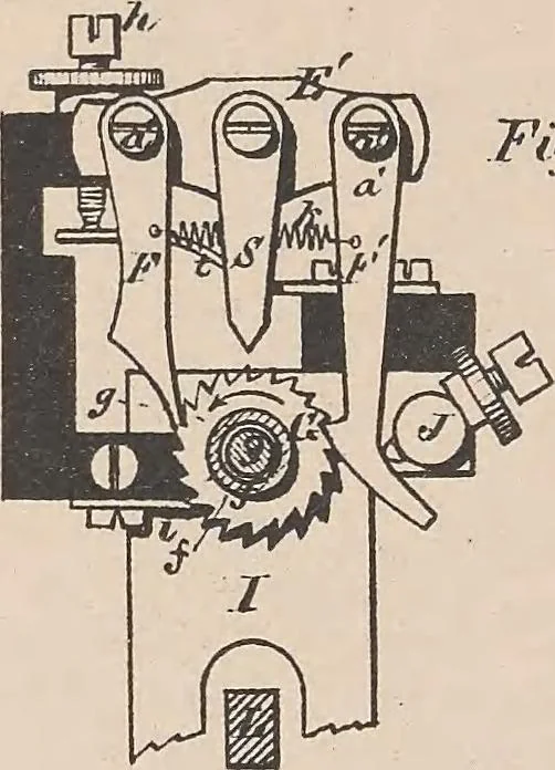 An illustration from Collection of United States patents granted to Thomas A. Edison, 1869-1884, 1869, leaf 335