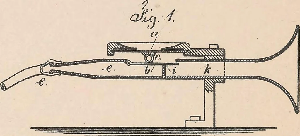 An illustration from Collection of United States patents granted to Thomas A. Edison, 1869-1884, 1869, leaf 583