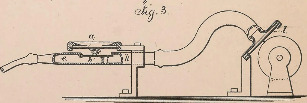 An illustration from Collection of United States patents granted to Thomas A. Edison, 1869-1884, 1869, leaf 583